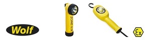Wolf Safety LED Torches and Inspection Lamps