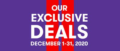 December Exclusive Deals